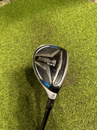 TaylorMade SIM Max 3 19* Hybrid, Tensei Blue Stiff Flex, RH