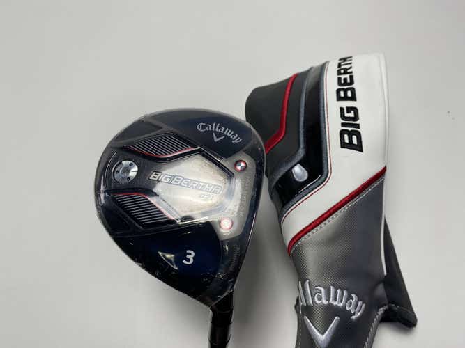 Callaway Big Bertha B21 3 Fairway Wood 15* RCH 55 55g Senior Graphite RH HC NEW