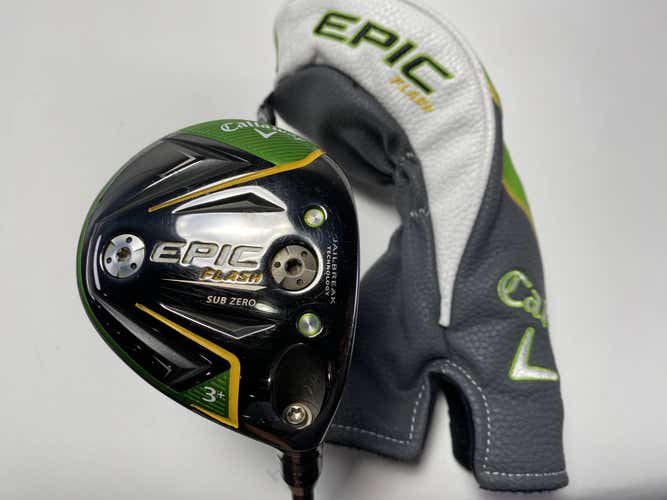 Callaway EPIC Flash Sub Zero 3 Wood 13.5* Graphite Design Tour AD IZ-7 Stiff RH