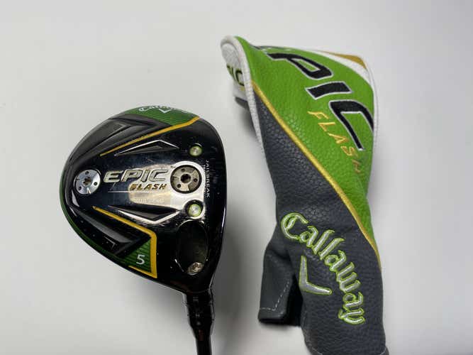 Callaway EPIC Flash Sub Zero 5 Wood 18* Graphite Design Tour AD IZ-7 Stiff RH