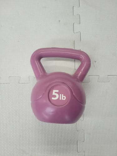 Used Tone Fitness 5 Lb Kettlebells