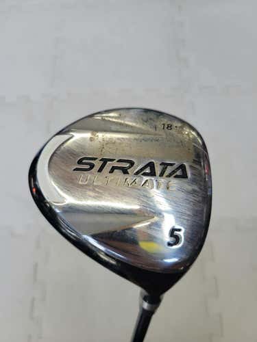 Used Strata Ultimate 5 Wood Regular Flex Graphite Shaft Fairway Woods