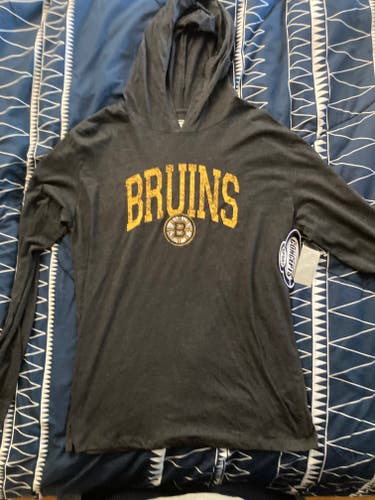 Black New Boston Bruins Women's Large Sweatshirt