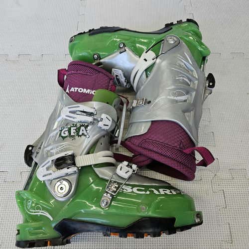 Used Atomic Scarpa Gea Boots 240 Mp - J06 - W07 Women's Downhill Ski Boots