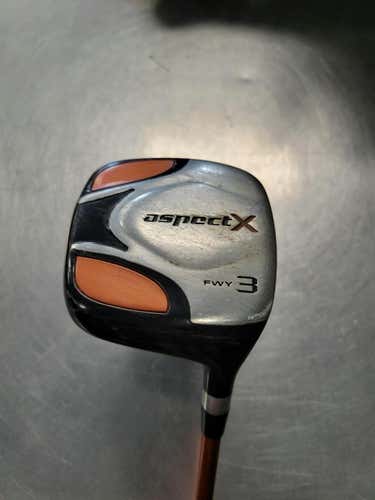 Used Aspect X Fwy 3 Wood Uniflex Graphite Shaft Fairway Woods