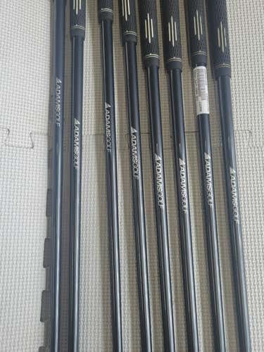 Used Adams Golf Idea A12 4i-gw Aw Regular Flex Graphite Shaft Iron Sets