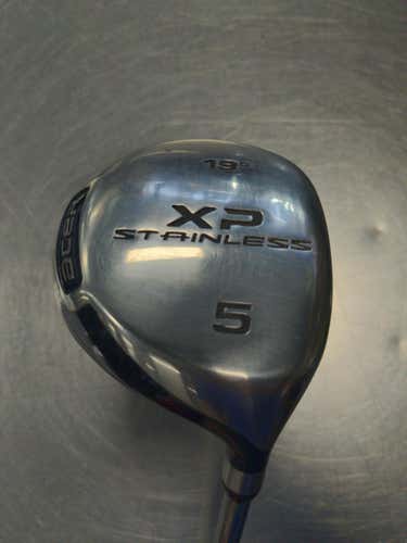 Used Acer Xp Stainless 5 Wood Steel Regular Golf Fairway Woods