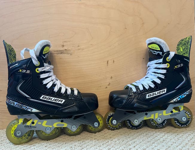 Used Bauer vapor x3.5 Inline Skates Regular Width Size 2.5