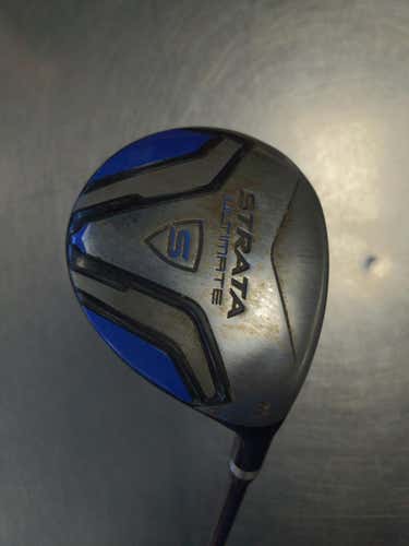 Used Stratus Ultimate 3 Wood Graphite Regular Golf Fairway Woods