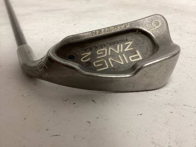 Used Ping Zing 2 Blue Dot 6 Iron Regular Flex Graphite Shaft Individual Irons