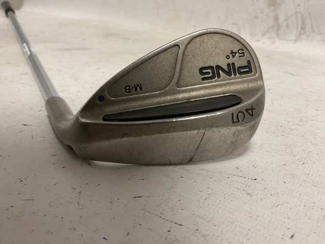 Used Ping M B Blue Dot 54 Degree Steel Wedge