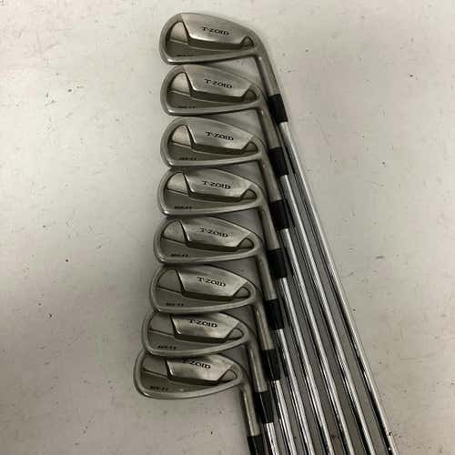 Used Mizuno T-zoid Mx-11 3i-pw Stiff Flex Steel Shaft Iron Sets