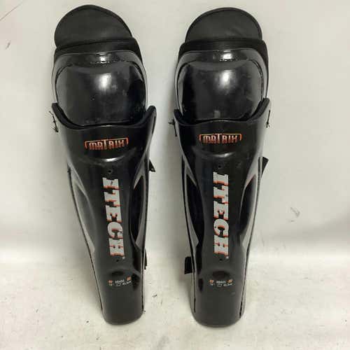 Used Itech Matrix Sg455 18" Hockey Shin Guards