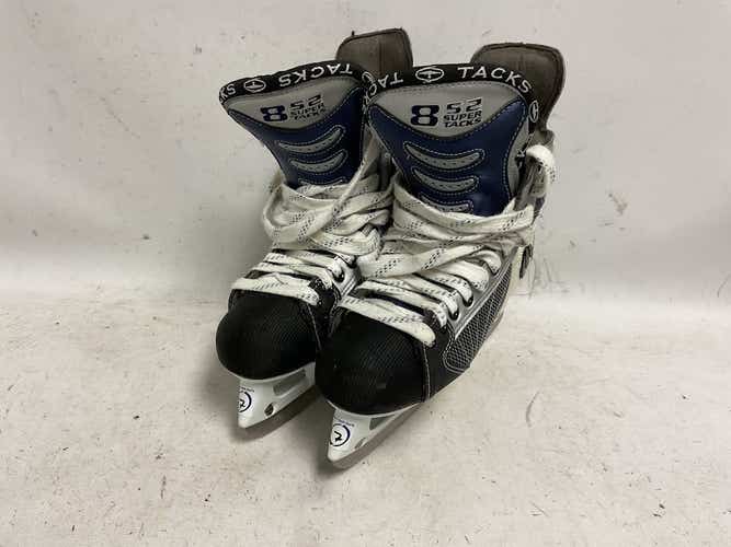 Used Ccm Super Tacks 852 Senior 7 D - R Regular Ice Hockey Skates