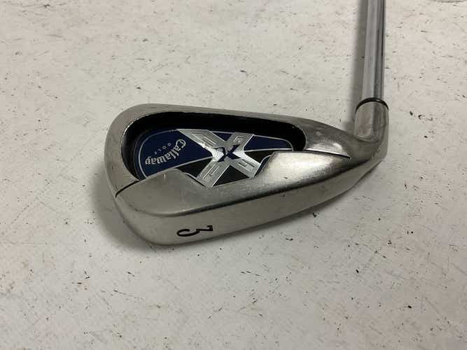 Used Callaway X18 3 Iron Uniflex Steel Shaft Individual Iron