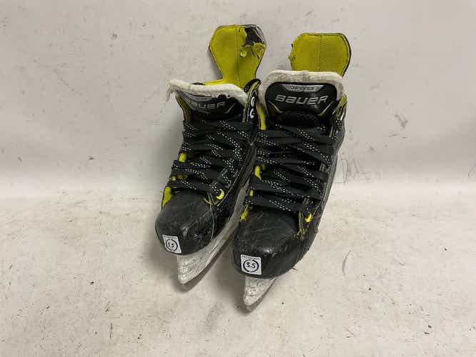 Used Bauer Supreme S35 Junior 03.5 Ice Hockey Skates