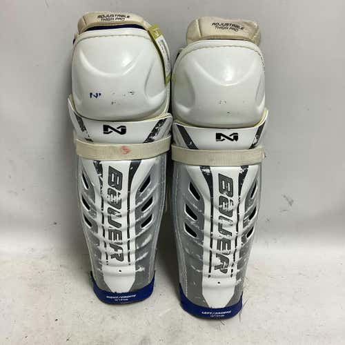 Used Bauer Nexus 16" Hockey Shin Guards