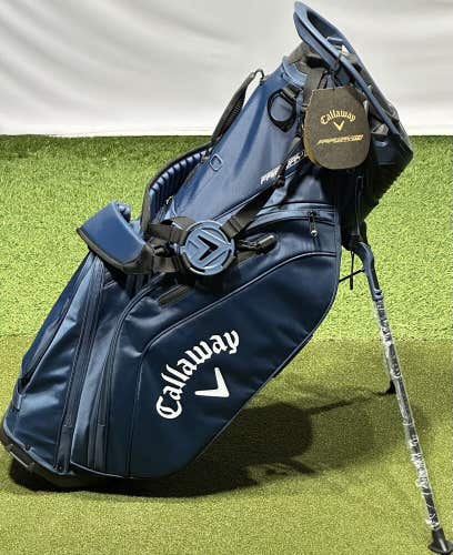 Callaway Golf 2024 Fairway 14 Stand Golf Bag Navy 14-Way Divider NEW #96853