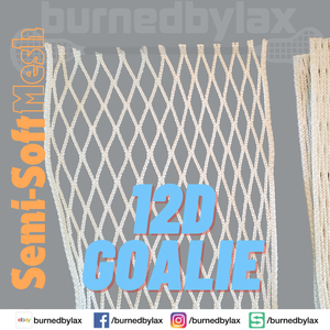 12D Semi-Soft Goalie Mesh-NO OFFERS or TRADES