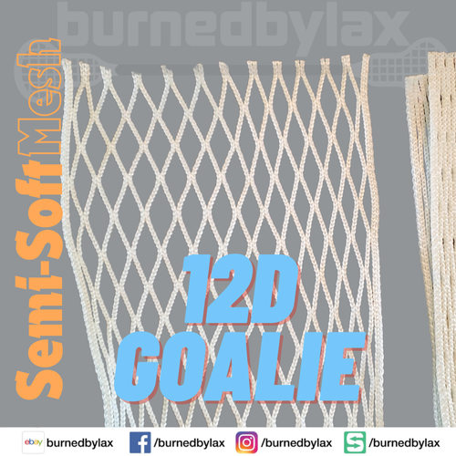 12D Semi-Soft Goalie Mesh-NO OFFERS or TRADES