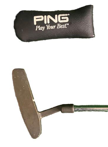 Ping PAL Karsten Putter Box 9006 W/Cover RH Steel 33" Shaft Label Original Grip