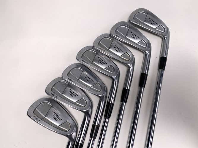 Mizuno T-Zoid Pro II Forged Iron Set 3-9 Dynamic Gold Sensicore S300 Stiff RH