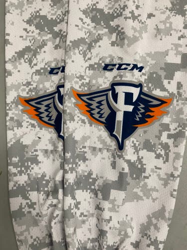 Nearly NEW Flint Firebirds hockey socks