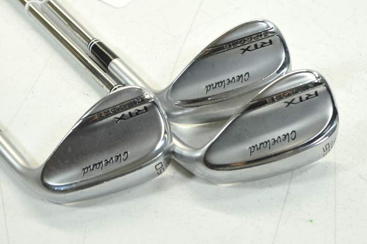 Cleveland RTX Zipcore Tour Satin 50*,56*,60* Wedge Set Right DG Steel # 179844