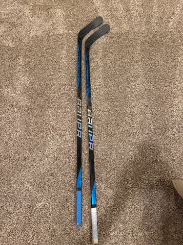 Used Senior Bauer Right Handed P88  Nexus Sync Hockey Stick 2 PACK