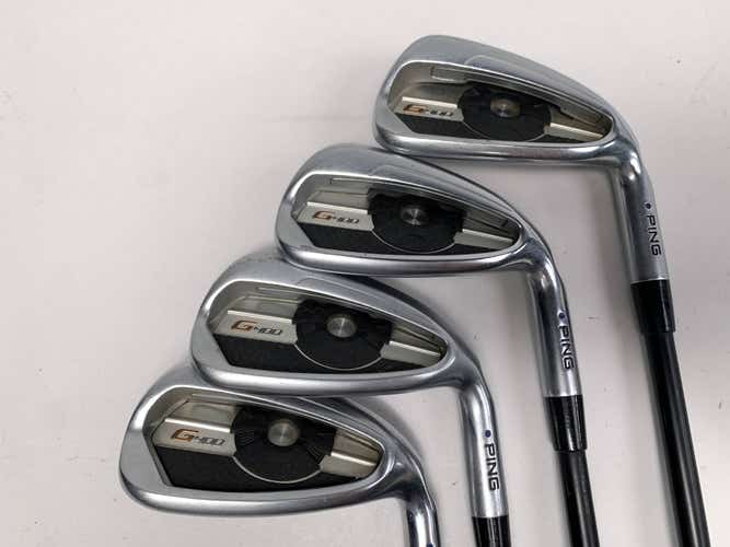 Ping G400 Iron Set 7-PW Blue Dot 1* Up Alta CB AWT Soft Regular Senior RH +3/4"