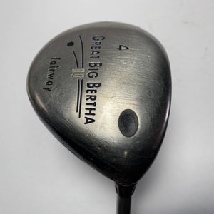 Callaway Great Big Bertha II 4 Fairway Wood 17* GBB System 60 Senior Graphite RH