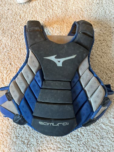 Mizuno Samurai Catcher's Gear - helmet, Chest and Shin Guards