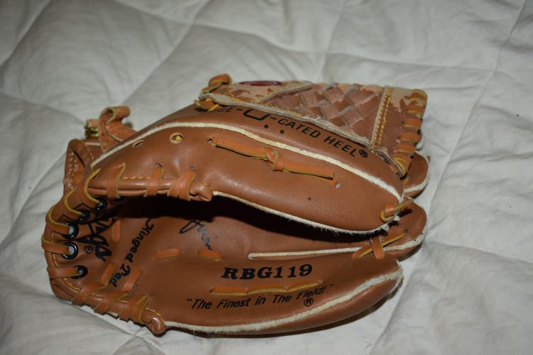 Rawlings Signature Series RBG119 Tony Gwynn Baseball Glove, Brown, RHT, 10 inches