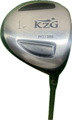 KZG PFT/300 9° Driver Grafalloy Stiff Flex Graphite Shaft RH 44”L New Grip!