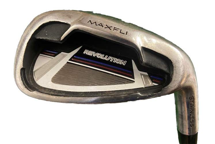 Maxfli Revolution Pitching Wedge RH Men's Stiff Steel 35 Inches New Grip Single