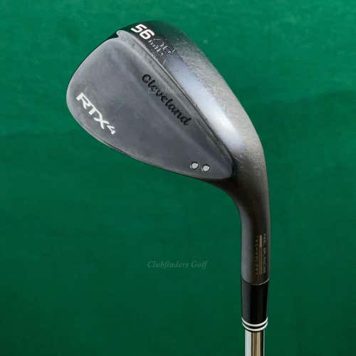 Cleveland RTX-4 Black 56-10 56° Sand Wedge DG Tour Issue S400 Steel Stiff