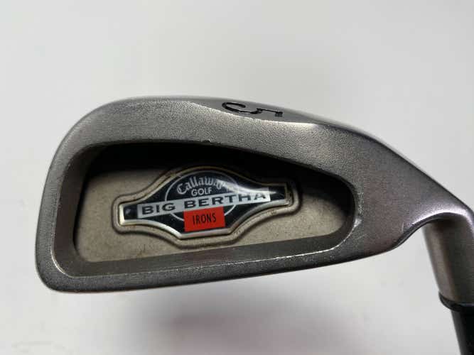 Callaway Big Bertha 1996 Single 5 Iron RCH 96 Senior Graphite Mens RH