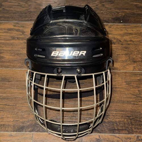 Vintage Black Bauer BHH1500L Used Pre Owned Hockey Helmet 08/13 2 - Sold As Is