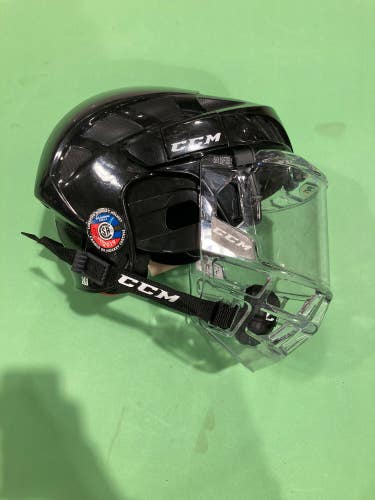 Used Black Medium CCM 50 Helmet