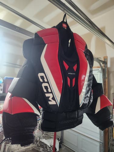 Used Small CCM Eflex 6.9 Goalie Chest Protector