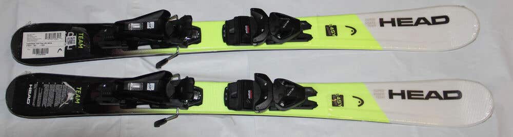 NEW Kids skis 97cm HEAD supershape skis + JRS 4.5 GW AC adjustable bindings