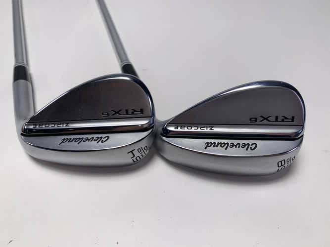 Cleveland RTX 6 ZipCore Tour Satin Wedge Set 54* 10 | 58* 10 Wedge RH