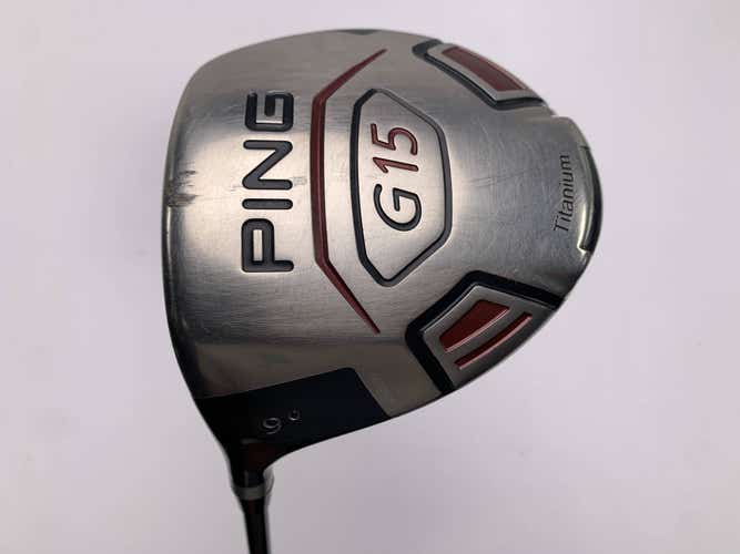 Ping G15 Driver 9* UST Competition Series 65g Regular Graphite LH Midsize Grip