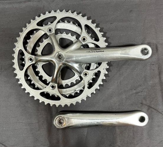 Shimano Ultegra FC-6503 172.5mm 52/42/30 Silver Aluminum Road Triple Crankset