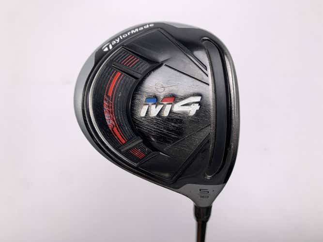 TaylorMade M4 5 Fairway Wood 18* Fujikura Atmos 5R Regular Graphite Mens RH