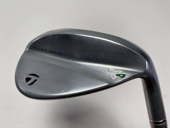 TaylorMade Milled Grind 4 Chrome 56* 8 True Temper DG Tour Issue S400 Wedge RH