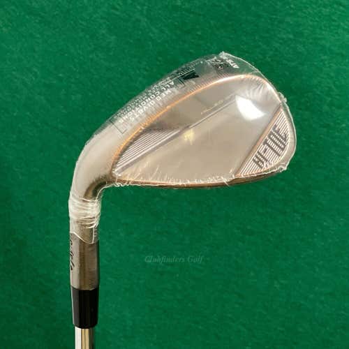 NEW LH Taylormade Hi-Toe 4 ATS Copper 56-10 56° SW Wedge Dynamic Gold 115 Steel