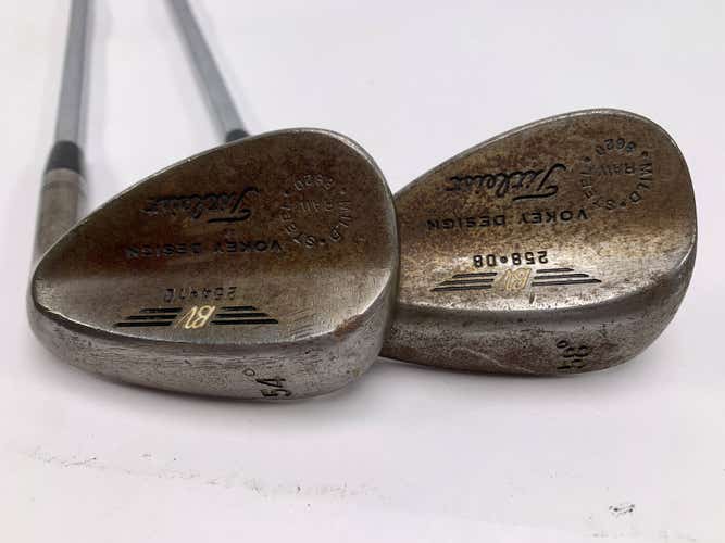 Titleist Vokey Raw Wedge Set 54* 10 | 58* 8 True Temper DG S300 Wedge RH