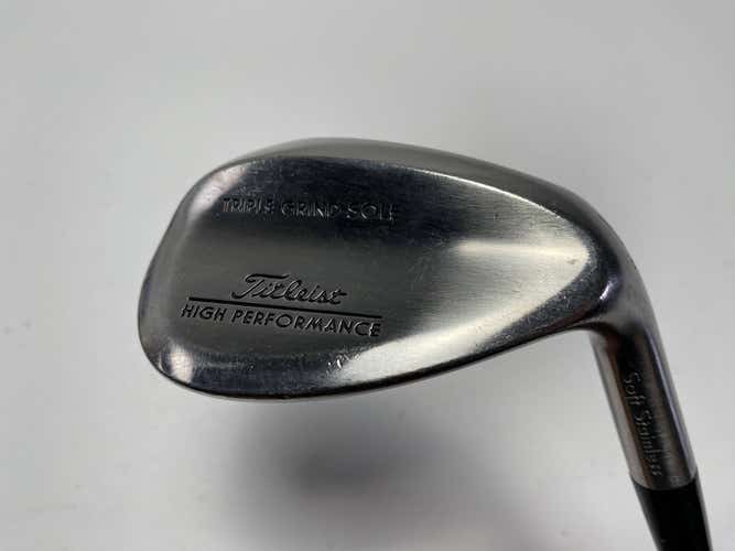 Titleist Triple Grind HP Soft Stainless LW 60* True Temper Dynamic Gold Wedge RH