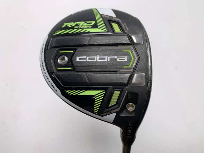 Cobra RAD Speed 3 Fairway Wood 14.5* UST Mamiya Tour Edge HL4 60g Stiff RH